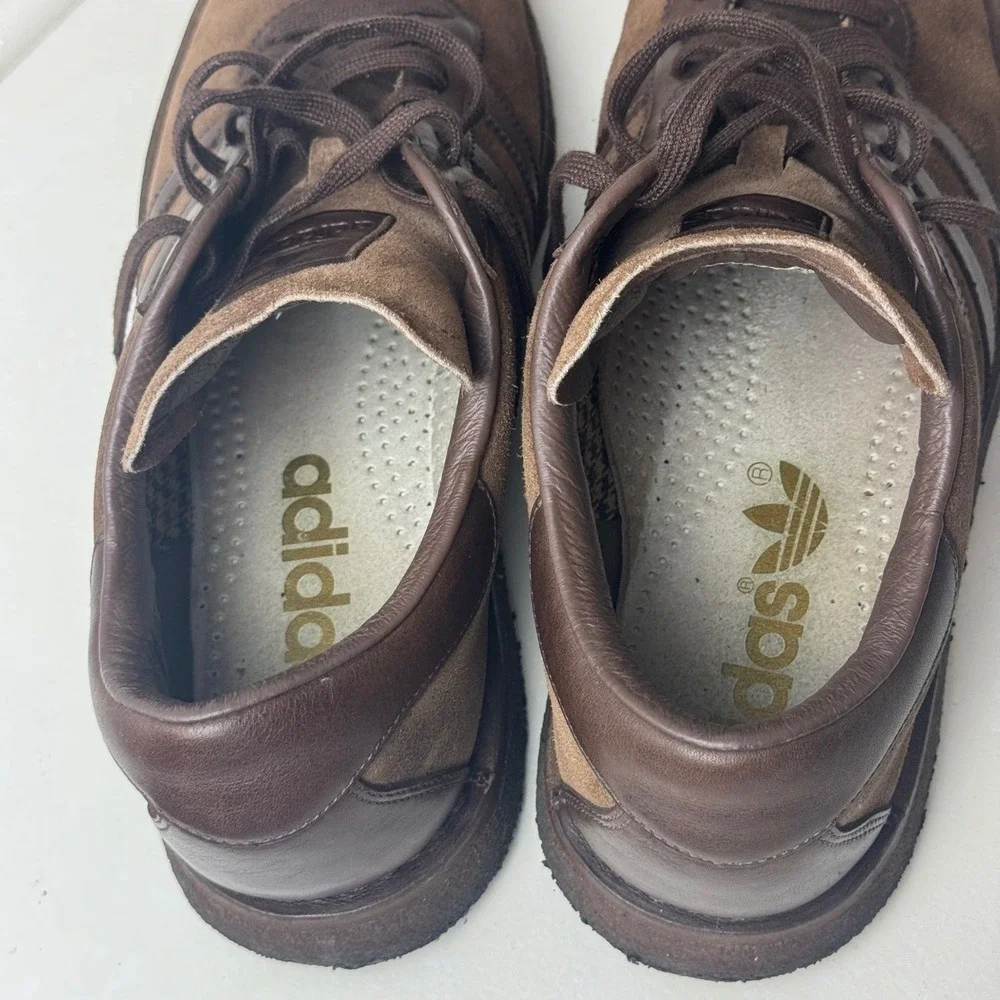Rare Adidas Tobacco LX Coffee Brown Suede Vintage 2002 Collectors Sneakerhead 11